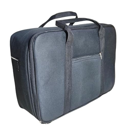 Bag Bolsa Preta Pedalboard Com Alça Kw Parts Tamanho Médio 47x 33cm