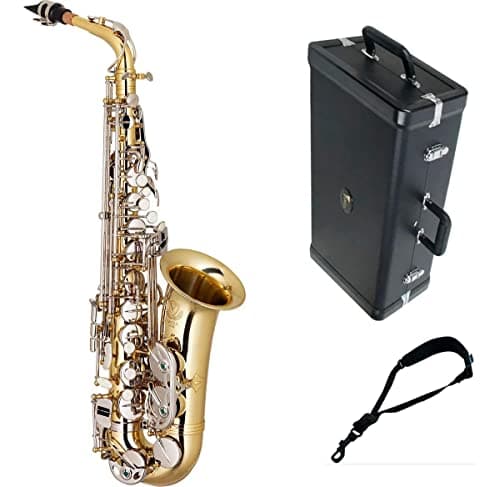 Saxofone Alto Eb SA500-LN Niquelado EAGLE