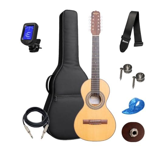 Viola Caipira Rozini Elétrica Ponteio Rv151 Capa +acessórios