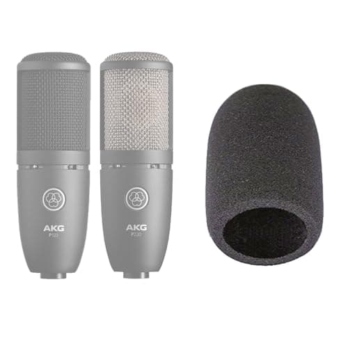 Capa Espuma Pop Filter protetor para Microfone AKG p120 p220 p420