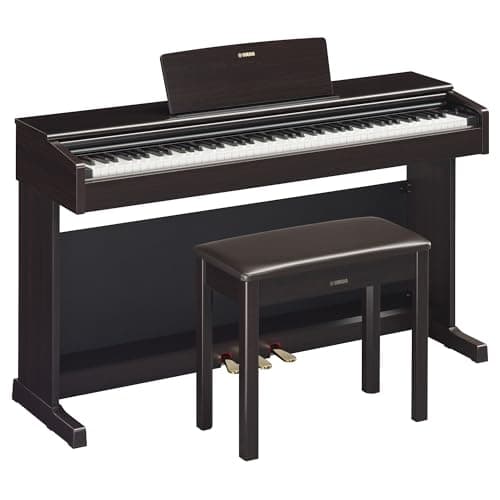 Piano Digital Arius YDP 145 R Marrom 88 Teclas Yamaha