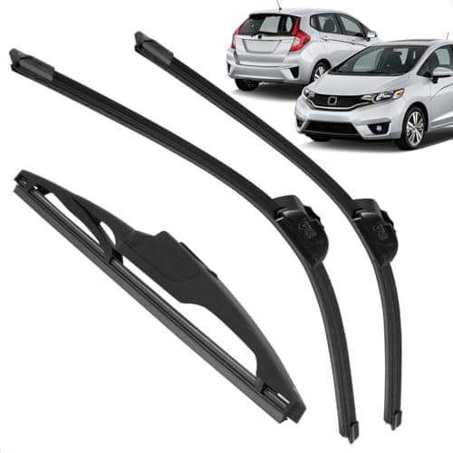 Kit Completo 3 Palhetas Limpador Parabrisa Silicone Fit 2015 a 2017