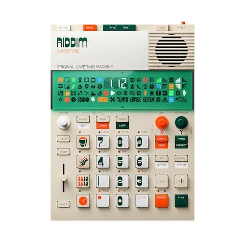 teenage engineering Sampler, sequenciador e compositor de reggae EP–40 RIDDIM com loops sincronizados, mais de 300 sons artesanais e motor de sintetizador
