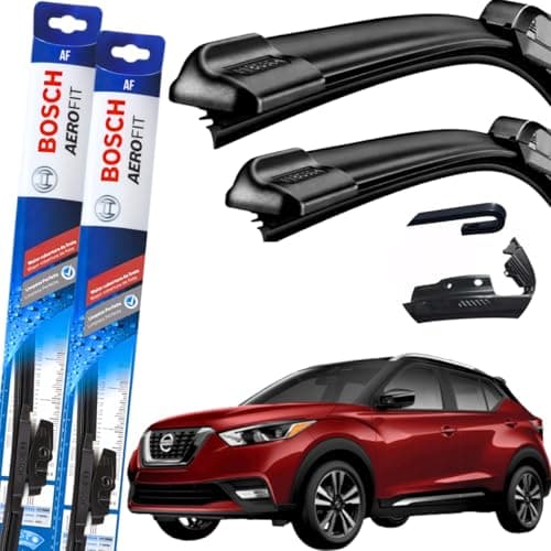 Palheta Limpador Parabrisa Bosch Multiclip Par de Palheta Limpadora Dianteiro Original Kicks 2016 À 2025 Bosch