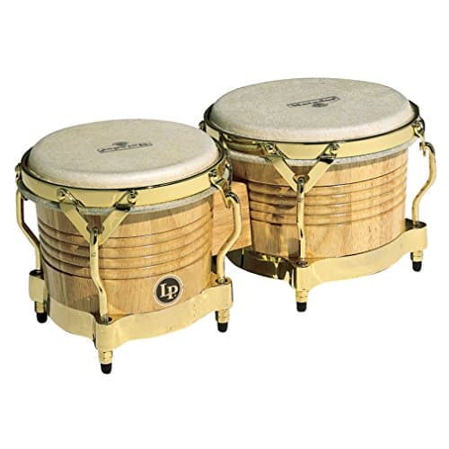 LP Matador M201-AW Bongos de madeira (natural, dourado)