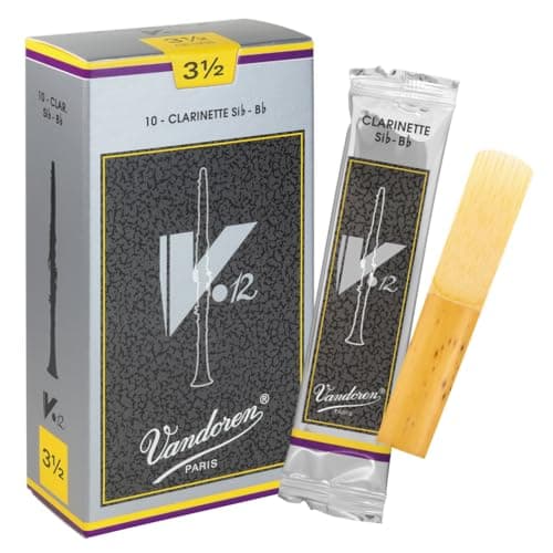 Vandoren Palhetas CR1935 Bb Clarinete V.12 Resistência 3,5; Caixa com 10