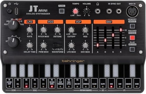 Behringer JT Mini sintetizador analógico polifônico de 3 vozes