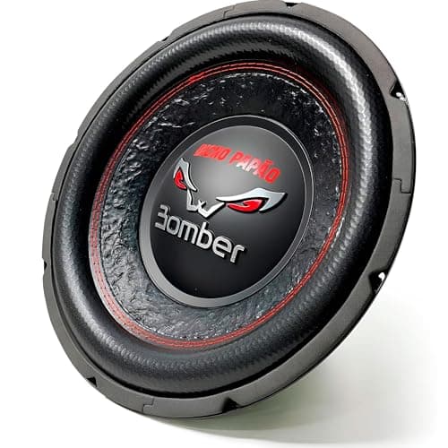 BOMBER SUBWOOFER SWBP 12" 600W - 4 OHMS, preto