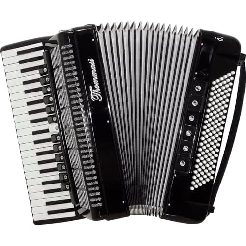Acordeon 120 Baixos 41 Teclas TA 12020 Preto Thommasi
