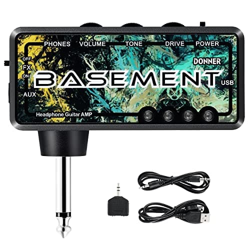 Donner Baixo Guitarra Fone De Ouvido Amp Porão Usb Recarregável Mini Portátil Baixo Amplificador De Fone De Ouvido Para Guitarra Baixo