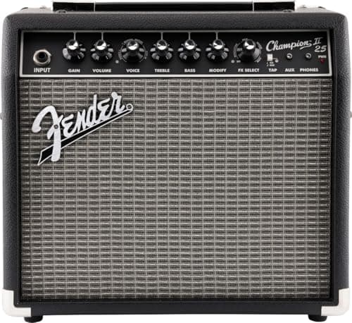 Fender Amplificador de Guitarra Champion Ii 25, 25 Watts, com 12 Modelos de Efeitos Integrados.