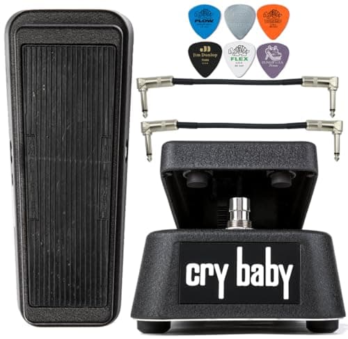 Kit de Efeitos Tonebird com Pedal Wah Dunlop Crybaby GCB95 e Palhetas Dunlop