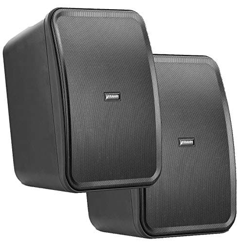 Par Caixa de Som Passiva Outdoor HS 6" 8 Ohms Preto Frahm - 31910