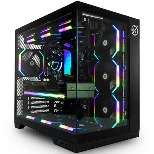 Gabinete Gamer Kalkan Asgard Preto Aquário sem fans KLK00040