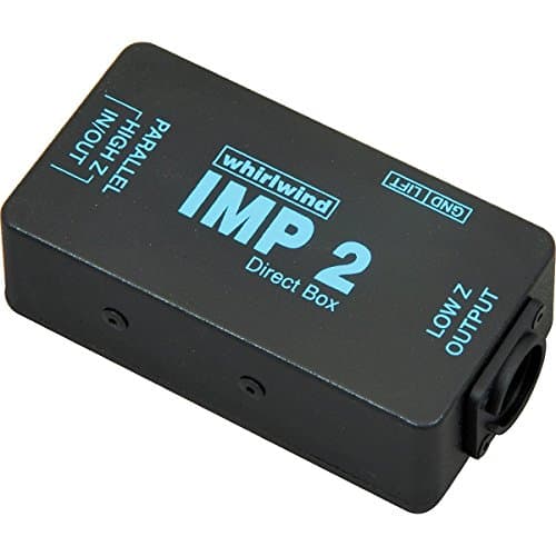Direct Box Passivo Whirlwind IMP 2 em fundo branco