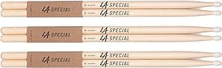 Baquetas de bateria Promark LA Specials com ponta oval de nylon