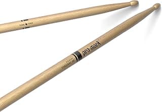 Baquetas American Hickory 5B Promark, madeira, fundo branco