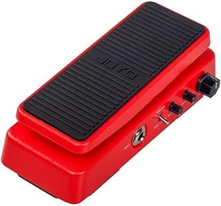 Pedal Wah Joyo WAH2 Multimode Wah e Volume, vermelho e preto