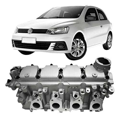 Cabeçote do cilindro do motor sem acessórios Volkswagen EA111, adequado para os modelos VW Gol/Polo/Fox Space Kombi Saveiro/Voyage/Suran etc.(2003–)1.6L 8V