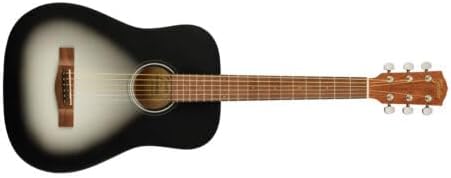 Violão Fender FA-15 3/4 acústico com cordas de aço em vista horizontal
