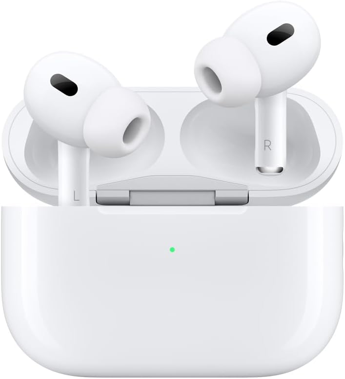 Apple AirPods Pro 2ª geração fones intra-auriculares com estojo de carregamento branco