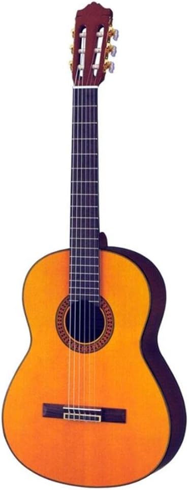 Violão clássico acústico Yamaha C80II com cordas de nylon e acabamento natural