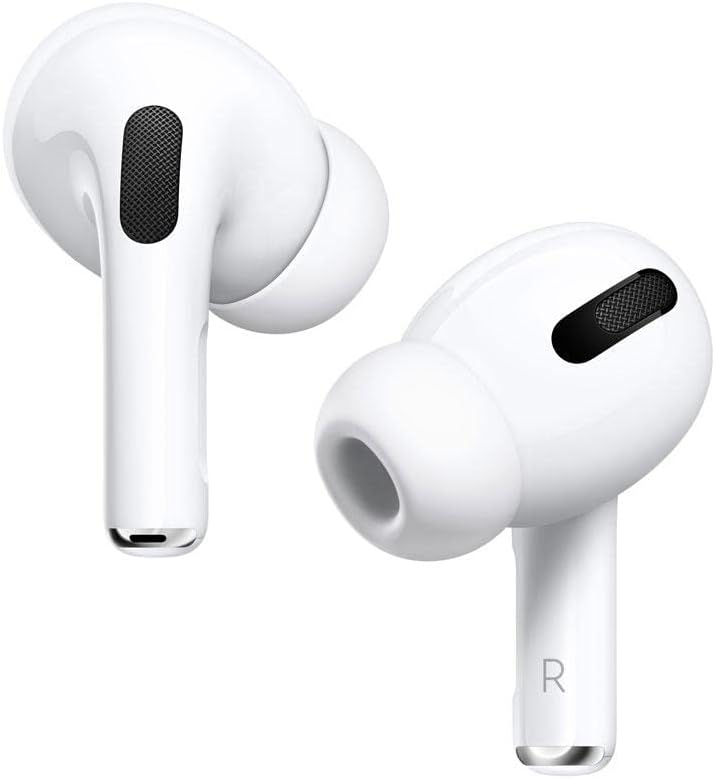 Apple AirPods Pro 1ª geração fones intra-auriculares brancos com cancelamento ativo de ruído