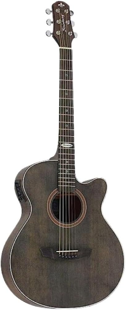 Violão Strinberg SA200C Mini Jumbo elétrico marrom com captador SE-60 e corte cutaway