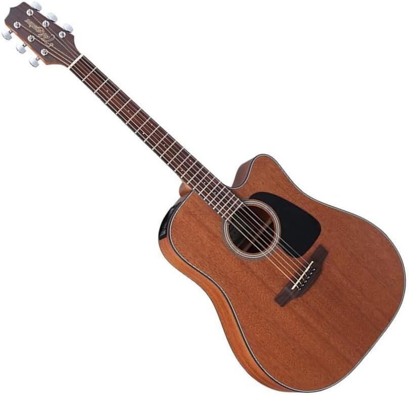 Violão eletroacústico Takamine GD11MCE mogno fosco com corte cutaway e tarraxas cromadas