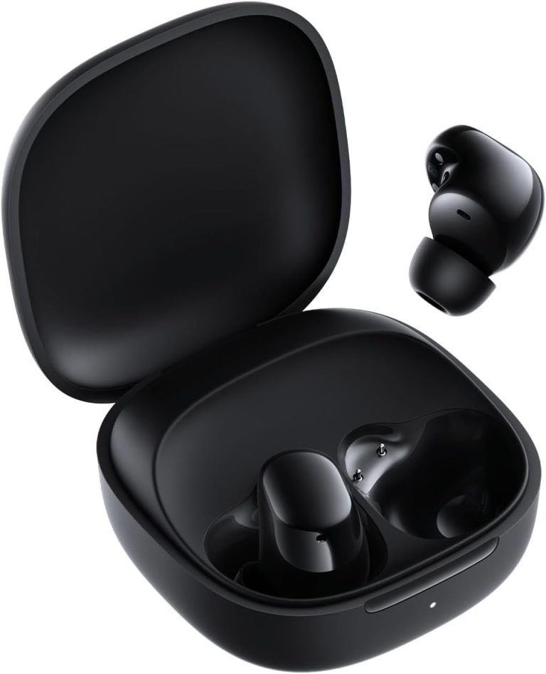 Xiaomi Redmi Buds 6 Play fones de ouvido intra-auriculares Bluetooth 5.4 com estojo de carregamento preto