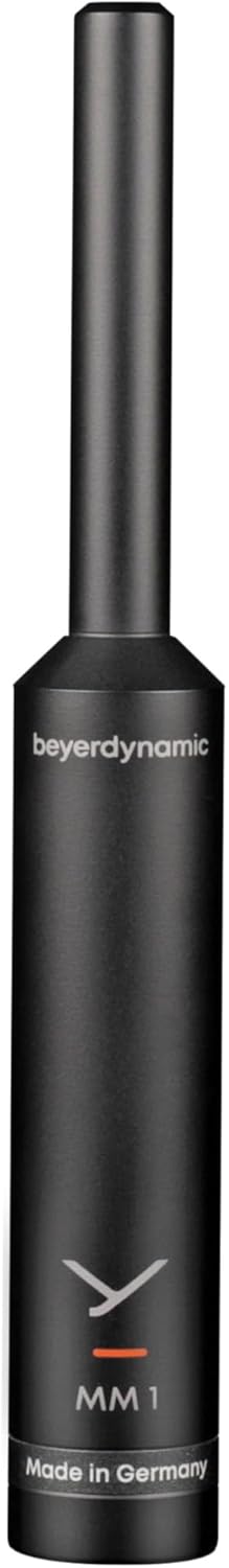 Microfone de medição condensador eletreto omnidirecional preto beyerdynamic AMS-MM-1
