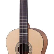 Violão clássico Yamaha C40MII com cordas de nylon e verniz fosco em madeira clara