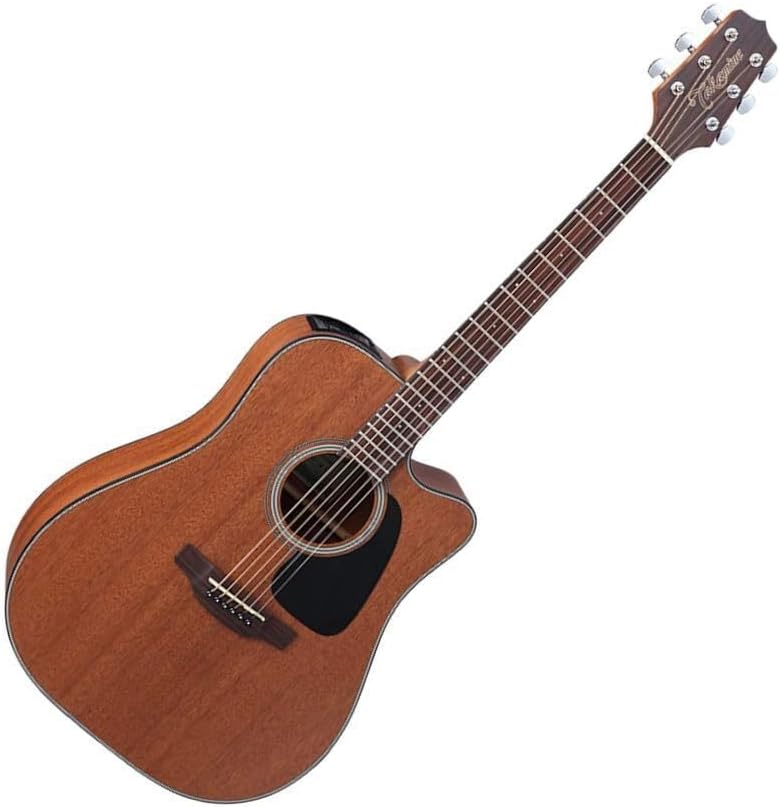 Violão eletroacústico Takamine GD11MCE mogno fosco com corpo cutaway e captador embutido