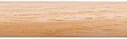 Baqueta longa para bateria acústica Innovative Percussion IP-L5BL Legacy Series com acabamento em madeira natural.