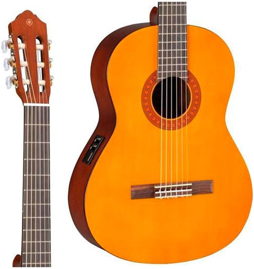 Violão eletroacústico Yamaha CX-40 II com cordas de nylon e captador embutido