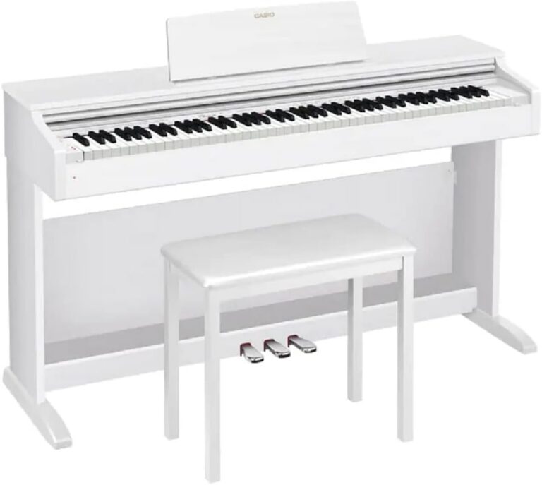 Piano digital Casio Celviano AP270 branco com banco e três pedais