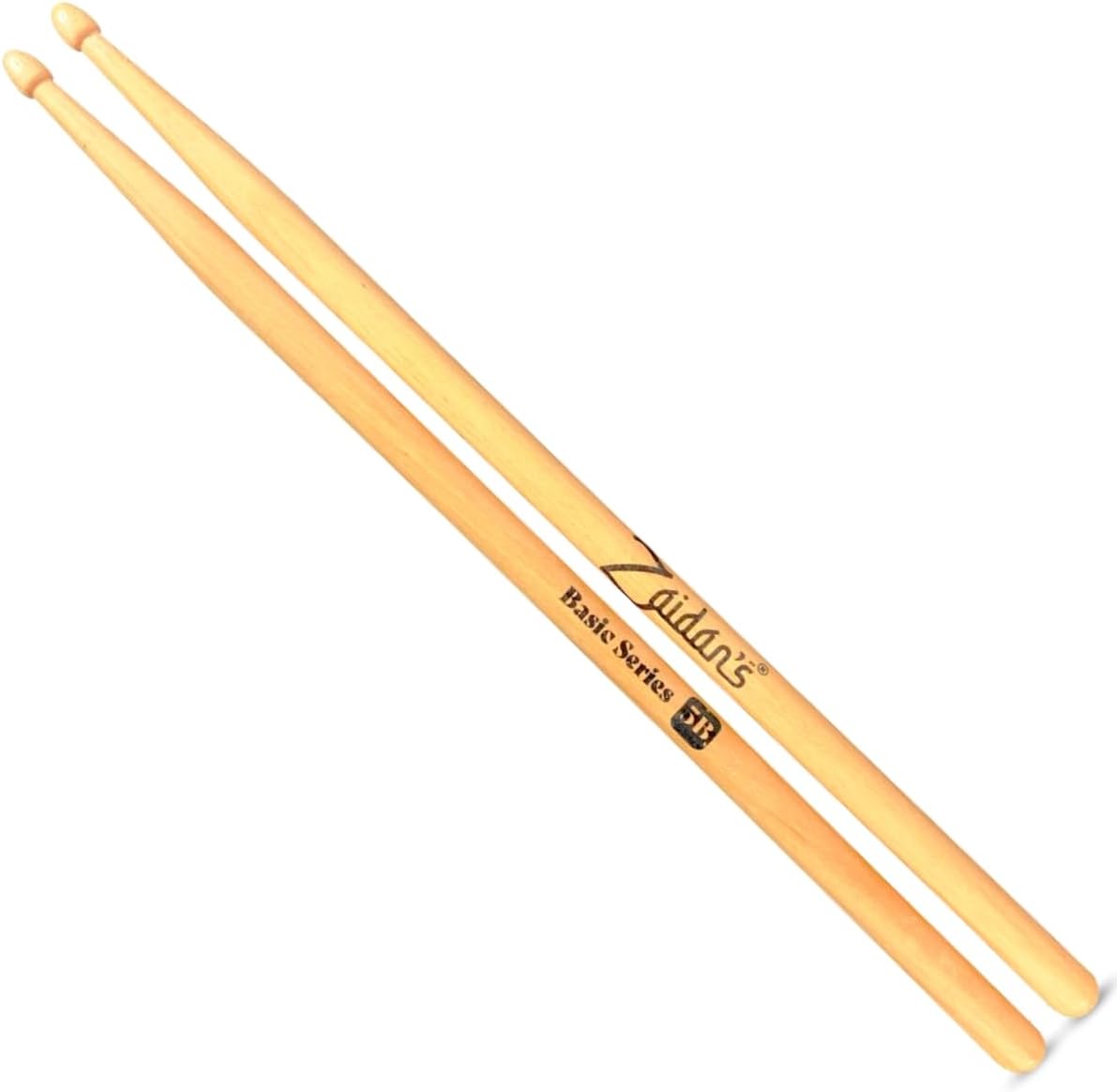 Conjunto de quatro baquetas de madeira Zaidan's Basic Series para prática de bateria