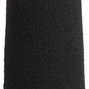 Espuma anti-vento preta Shure RK345 para microfone SM7B com base plástica