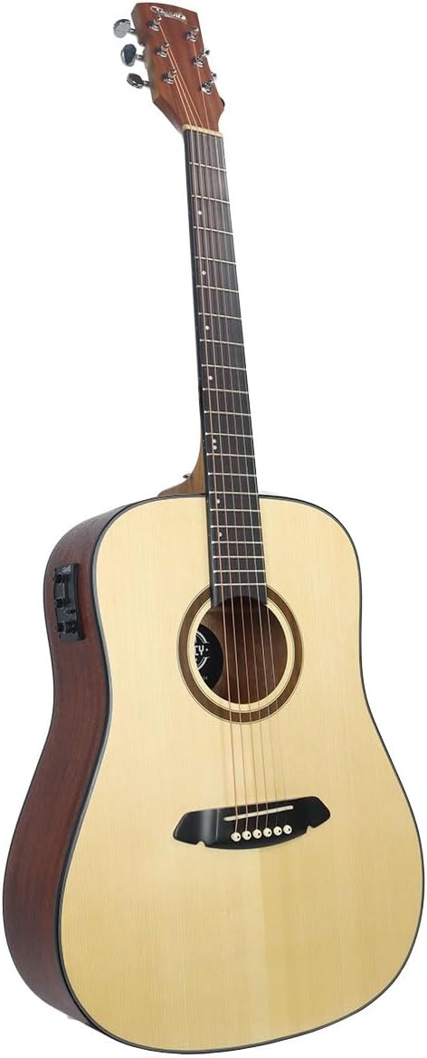 Violão elétrico Tonante Jade folk natural com equalizador 3 bandas e corpo dreadnought