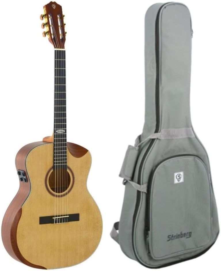 Violão Strinberg Galaxy SC301HCR Nylon com bag cinza incluso