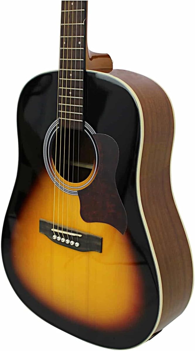 Violão acústico Giannini Performance Plus GSS Plus CEQ VSB sunburst vista lateral direita