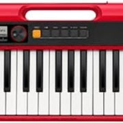 Casio Casiotone CT-S200RD teclado portátil vermelho com 61 teclas e painel LCD