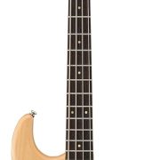 Yamaha BB234 YNS Contrabaixo Elétrico 4 cordas com acabamento natural acetinado e escudo preto.