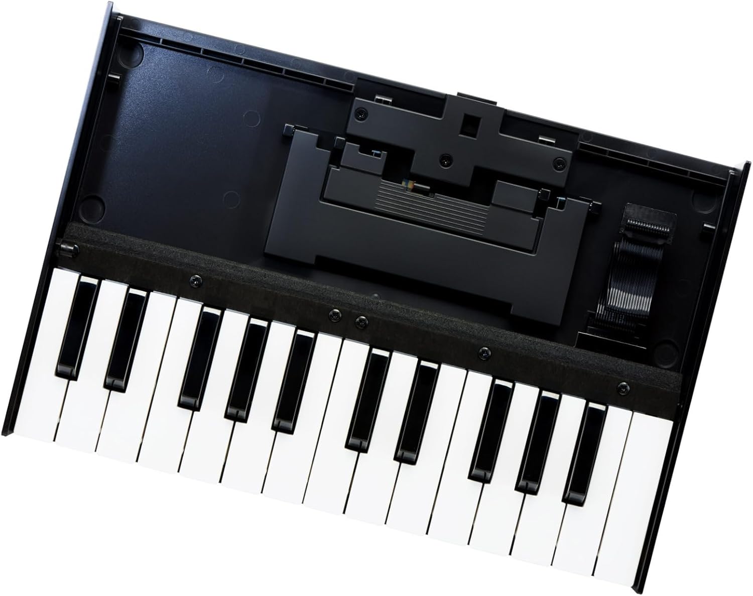 Teclado MIDI Roland K-25M Boutique 25 teclas visto de cima em leve ângulo