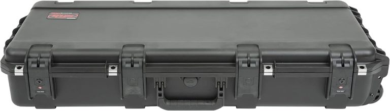 Estojo rígido preto SKB 3I-3614-Tkbd para teclado 49 notas à prova d'água