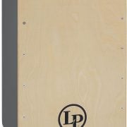 Latin Percussion LP1428NYG caixa de arame com placa natural cinza em madeira clara e corpo cinza escuro