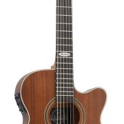 Violão elétrico Strinberg SL200C MGS corpo flat mogno fosco com 6 cordas