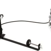 Pedal para cajon Gibraltar G3GCP com suporte metálico preto e detalhes em metal prateado, batedor de espuma, mola e base ajustável.