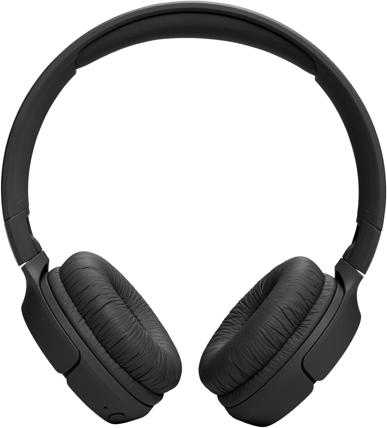 Fone de ouvido JBL Tune 520BT Bluetooth preto dobrável com controle de volume e design confortável