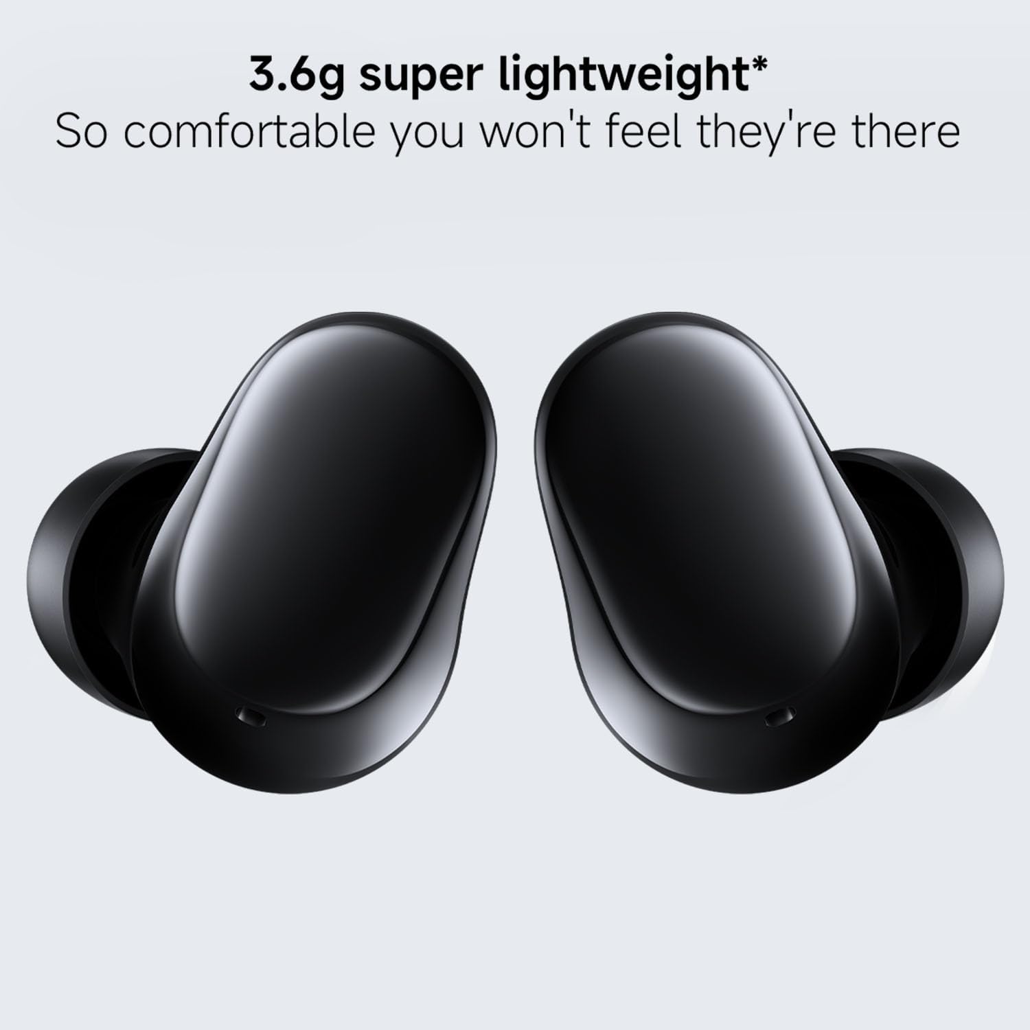 Xiaomi Redmi Buds 6 Play fones de ouvido Bluetooth 5.4 super leves 3.6g confortáveis